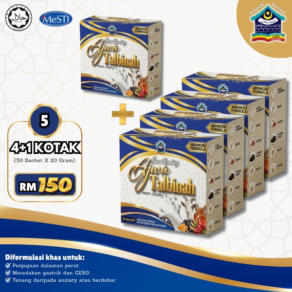 4+1 Kotak Ajwa Talbinah
